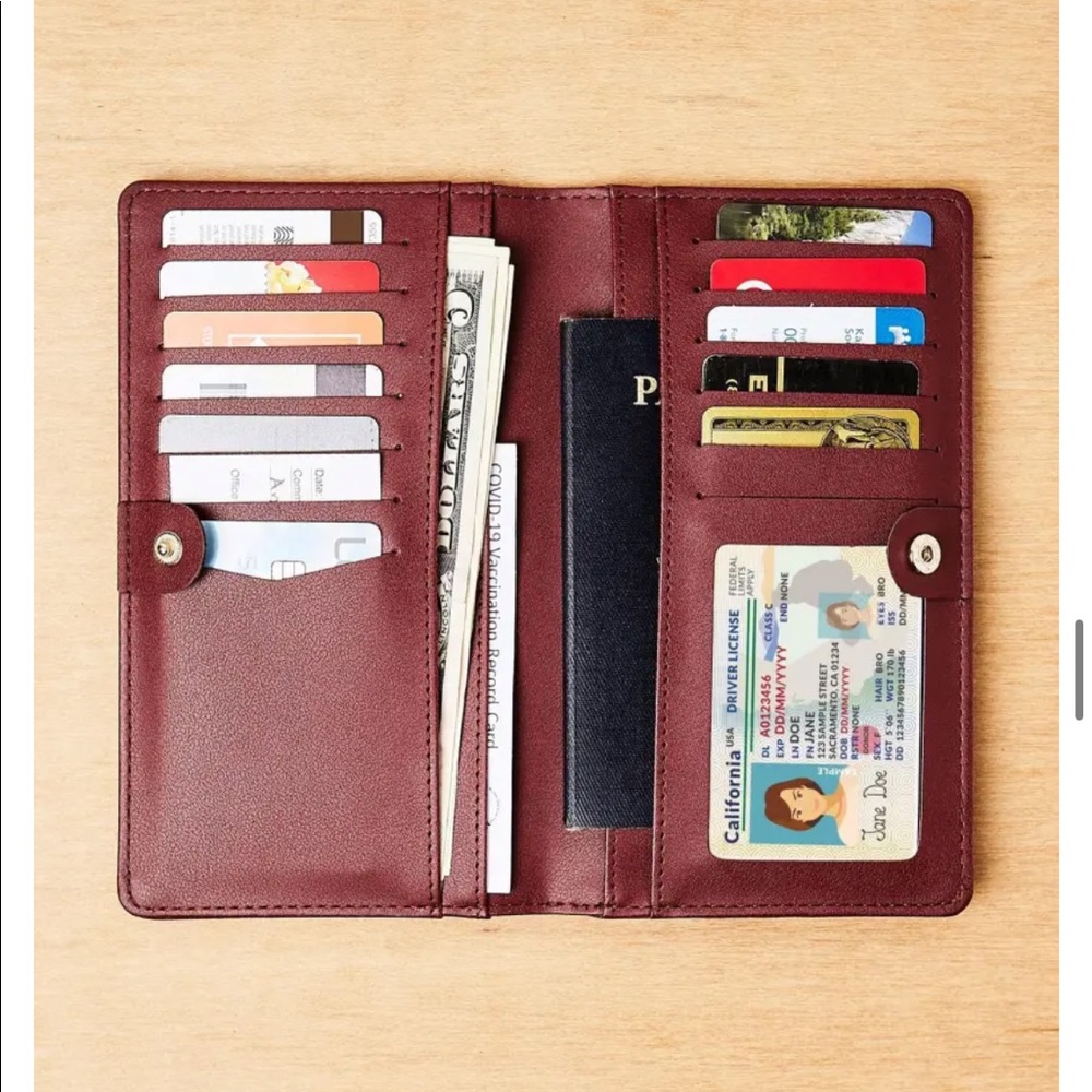 Continental Snap Wallet from Lark & Ives NWT